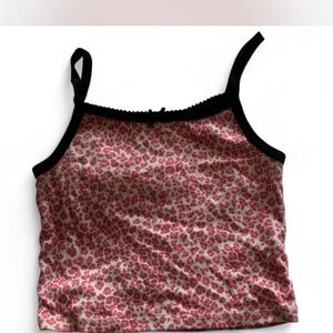 Brandy Melville Pink Crop Camisole